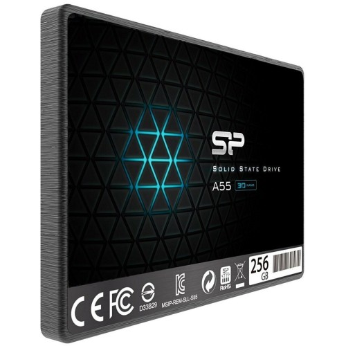 Твердотельный диск 128GB Silicon Power A55, M.2 2280, SATA III [R/W - 560/530 MB/s] TLC